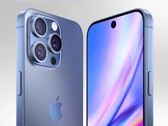 O Apple iPhone 16 Pro supostamente oculta os sensores do Face ID sob o painel OLED. (Imagem: AppleTrack / ConceptCentral)
