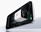 O adaptador de energia possui um modo de “desempenho” de 60 W. Na foto: uma imagem promocional do carregador rápido com um iPhone.
