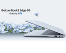 A Samsung vende o Galaxy Book5 Edge 5G em uma única opção de cor Azul Safira. (Fonte da imagem: Samsung)