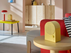 O novo alto-falante Bluetooth Nattbad da IKEA (na foto) foi lançado globalmente. (Fonte da imagem: IKEA)