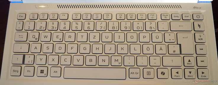 Acer Nitro V14 AI: Teclado