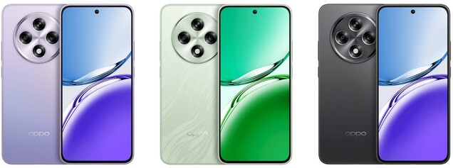 A Oppo oferece o A3 em três cores. (Fonte da imagem: Oppo)