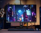 Configuração de mesa com o monitor Asus ROG Strix XG27UCG Gen2
