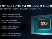 Os novos chips Ryzen Pro da AMD estão aqui para laptops corporativos (imagem via AMD)