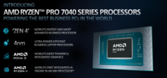 Os novos chips Ryzen Pro da AMD estão aqui para laptops corporativos (imagem via AMD)