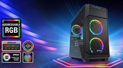 Caixa microATX Sharkoon V1000 RGB (Fonte: Sharkoon)