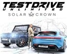 A arte da caixa de varejo do Test Drive Unlimited Solar Crown é mostrada (Fonte da imagem: Amazon com edições)