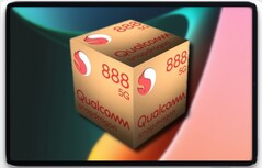 Um Xiaomi Pad 6 Ultra potencial com um chipset Snapdragon 888 5G poderia estar no cartão. (Fonte da imagem: Xiaomi (Pad 5) & Qualcomm - editado)