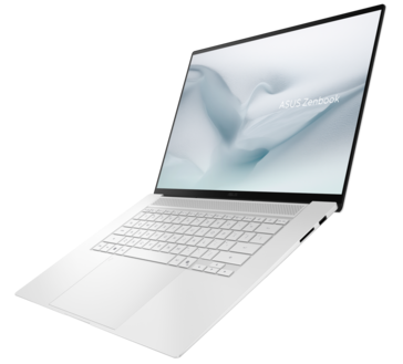 Asus Zenbook S16 2026 em Scandinavian White (Fonte da imagem: Asus)