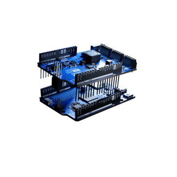 Portas do Arduino UNO Q (fonte da imagem: Arduino)