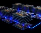 Imagem artística do sistema de fundição da Intel projetado para IA. (Fonte da imagem: Intel)