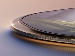 Close up da ilha da câmera do Oppo Find X9 Ultra.