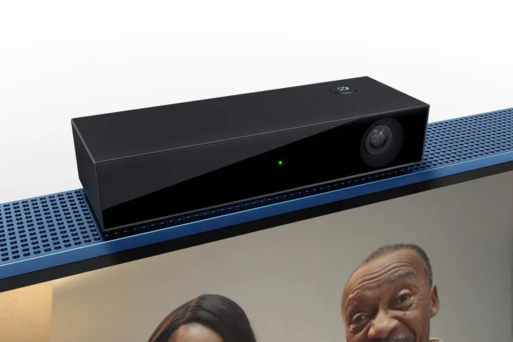 A Sky Glass 4K webcam se sentará no topo das TVs Sky Glass. (Fonte da imagem: Sky Glass)