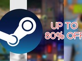 Cinco títulos divertidos e envolventes com mais de 90% de críticas positivas estão com um grande desconto por tempo limitado neste fim de semana. (Fonte da imagem: Steam, editado)