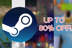 Cinco títulos divertidos e envolventes com mais de 90% de críticas positivas estão com um grande desconto por tempo limitado neste fim de semana. (Fonte da imagem: Steam, editado)