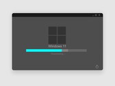 Tela de instalação da atualização de segurança do Windows 11 mostrando o progresso do download (Fonte da imagem: Pabitra Kaity do Pixabay)