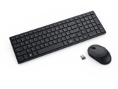 O teclado KM555 da Dell apresenta teclas silenciosas. (Imagem via Dell)