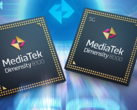 A MediaTek lançou dois novos SoCs móveis: o Dimensity 8100 e o Dimensity 8000 (imagem via MediaTek)