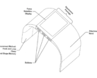 Documentos de patentes recentemente divulgados detalham uma pressão arterial Fitbit desgastável. (Fonte de imagem: Fitbit via WIPO)