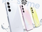 O Galaxy A35 5G provavelmente será lançado simultaneamente com o Galaxy A55 5G. (Fonte da imagem: @evleaks)