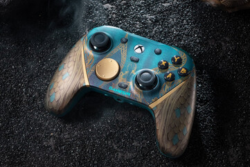 O GameSir x Wuchang: Fallen Feathers Wireless Controller para Xbox é baseado no controle GameSir G7 Pro. (Fonte da imagem: GameSir)