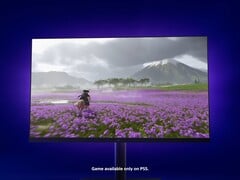Ghost of Yotei mostrado no monitor de jogos do PlayStation