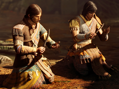 Uma captura de tela de Greedfall II: The Dying World