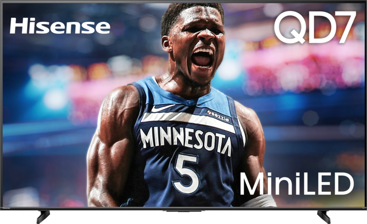 A Mini TV LED Hisense QD7QF (Fonte da imagem: Hisense)