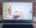 Honor MagicBook 14 em uso externo