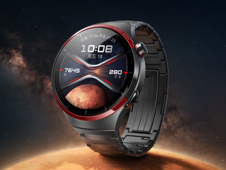 O Huawei Watch 4 Pro Space Exploration edition foi lançado recentemente na China. (Fonte da imagem: Huawei)
