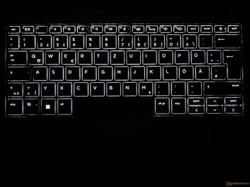 Iluminação do teclado