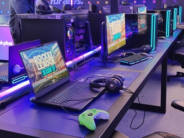 Área de jogos na Intel Experience Store (fonte da imagem: Benjamin Herzig)