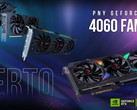 Placas RTX 4060 da PNY. (Fonte: PNY)