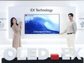 A LG experimenta sua nova tecnologia OLED EX. (Fonte: LG)