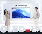 A LG experimenta sua nova tecnologia OLED EX. (Fonte: LG)