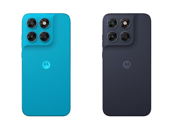 A ilha da câmera foi ligeiramente redesenhada para diferenciá-la do Moto G86.