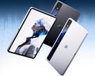 O próximo tablet para jogos RedMagic deverá contar com uma bateria de 8.300 mAh. Na foto: uma imagem promocional que mostra o design do tablet.