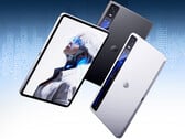 O próximo tablet para jogos RedMagic deverá contar com uma bateria de 8.300 mAh. Na foto: uma imagem promocional que mostra o design do tablet.