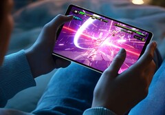 O T50 Mini é um tablet Android relativamente pequeno, de 8,7 polegadas, para gamers (Fonte da imagem: Teclast)