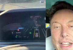 Demonstração do Tesla FSD V12 em Palo Alto (imagem: Elon Musk/X)