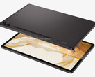 O Galaxy Tab S9 FE Plus terá aproximadamente o mesmo tamanho que o Galaxy Tab S7 FE. (Fonte da imagem: @OnLeaks &amp; WolfofTablet)