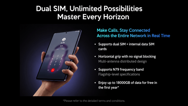 Recursos de conectividade dual SIM do Lenovo Legion Y700 Infinite (tradução automática)