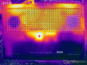 Estresse Prime95+FurMark (capa D)