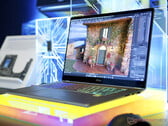 O Prestige N16 Flip AI+ em exposição durante a IFA 2026 em Berlim.