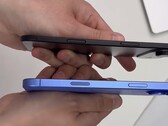 O "17 Air" (acima) ao lado de outro iPhone. (Fonte da imagem: Majin Bu via X)