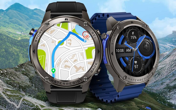 Este novo smartwatch está disponível apenas na cor preta (Fonte da imagem: BlitzWolf)