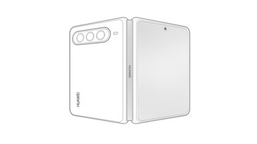 Esboços vazados do Huawei Pura X Max - revelados.