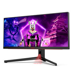 O AOC AGON PRO AG344UXM tem um alto MSRP, mesmo para monitores de jogos. (Fonte de imagem: AOC)