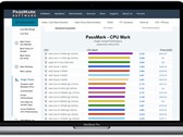 O processador Apple M1 fez uma exibição impressionante no PassMark. (Fonte da imagem: Apple/PassMark - editado)