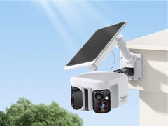 A Security X1 Pro da Baseus é uma nova câmera de segurança de rastreamento duplo. (Fonte da imagem: Baseus)